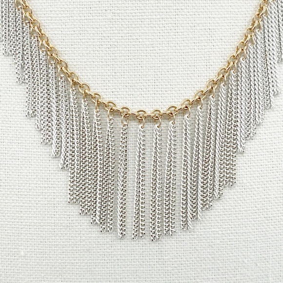 Rockbox- SLATE Fringe Necklace - Picture 1 of 6